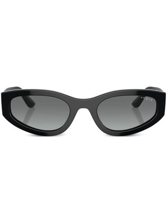 Vogue Eyewear oval-frame sunglasses - Black