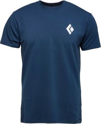 Black Diamond S/S Equipment For Alpinist Tee T-Shirt für Herren | blau