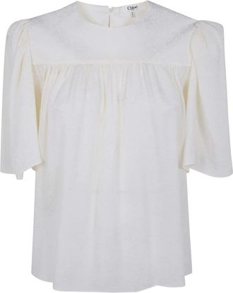 Chlo&eacute; Minimal Shirt - Dames - Blouses - Wit - S - Overhemden