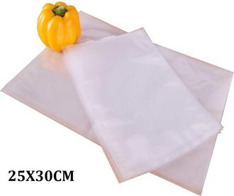 Trade Shop Trade Shop - 50 Sacchetti Sottovuoto 25x30cm Buste Per Alimenti Cibo Conservazione Freezer