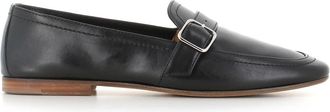 Henderson Naila Loafer - Dames - Loafers - Zwart - 38 1/2 EU - Leer - Schoenen