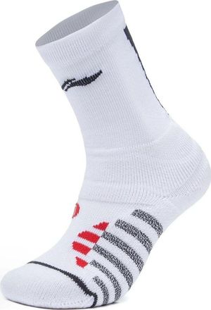 Li-Ning CBA Mid Cut Socks White AWLT021-2