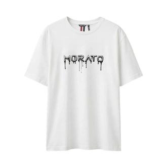 Antony Morato T-Shirts, male, Beige, Size: XL Regular-fit T-shirt with Logo Print