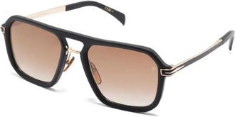 Eyewear by David Beckham DB 7136S I4686 Zonnebrillen - Heren - Zonnebrillen - Zwart - 56 MM - Accessoires