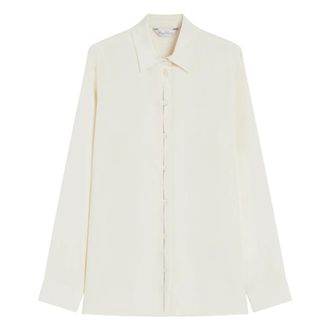 Max Mara Shirts, female, Beige, Size: XS MAX Mara Pure Shirts