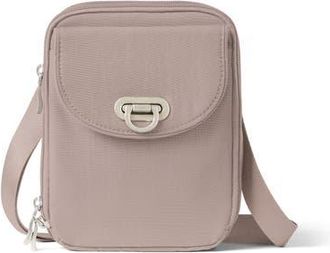 Baggallini Coastal Flip Lock Venture Crossbody in Moonrock at Nordstrom