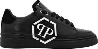 Philipp Plein Heren, Schoenen, Zwart, Maat: 40 EU Leer