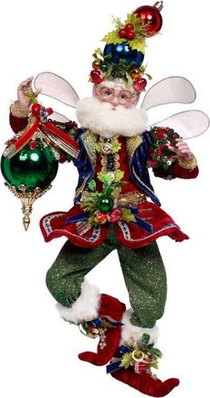 Mark Roberts Ornament Maker Fairy, Medium in Deep Red at Nordstrom