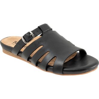 Softwalk Carolina Slide Sandal in Black at Nordstrom, Size 10.5