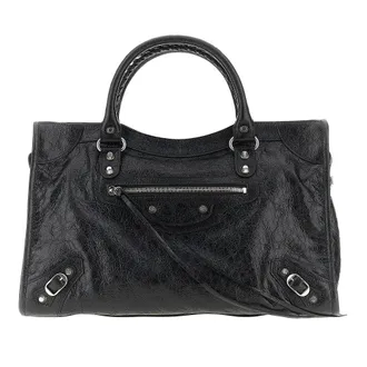 Balenciaga Arena leather medium Le City bag Woman One Size
