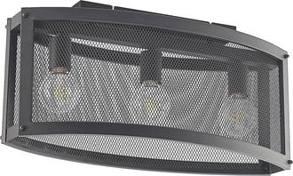 Lindby Lindby L&aacute;mpara De Techo mizgin En Negro Metal
