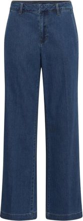 MY ESSENTIAL WARDROBE Jeans, Dames, Blauw, 3XL L32, Katoen, MWTessa 180 Mid X-Wide