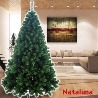 Trade Shop Trade Shop - Albero Di Natale 120cm Super Folto Nataluna Modello Aspen Con Base A Croce