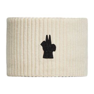 Moncler Moncler Hoeden - Dames - Accessoires - Wit - Maat: ONE Size Wol