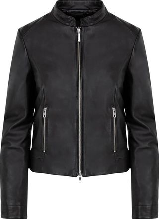 Bomboogie Giacca in nappa dagnello - - Jackets - Donna - Nero - S