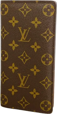 Louis Vuitton Brown Long Wallet (Bi-Fold) (Pre-Owned)