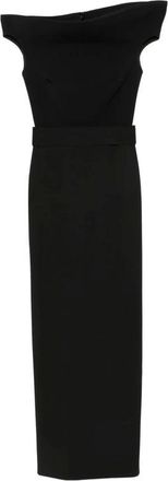 Solace London Mujer, Vestidos, Negro, Talla: L