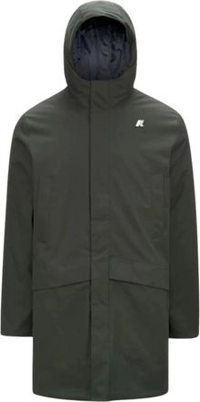 K-Way Chaqueta Jarno Twill Marmotta - Coats - Hombre - Verde - 2XL