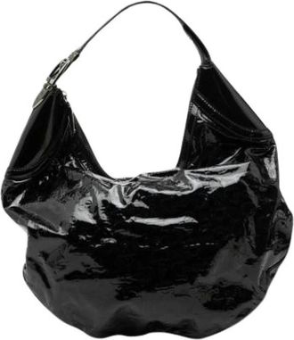 Gucci Pre-owned Shoulder Bags, female, Blue, Size: ONE SIZE Pre-owned Hobo