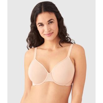 Wacoal Back Appeal Minimizer Bra Womens Rose Dust Unlined Underwire GBO3079