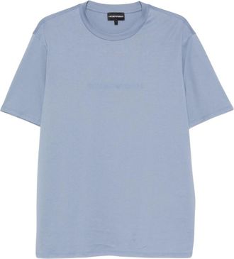 Emporio Armani Light Blue Logo T-Shirt