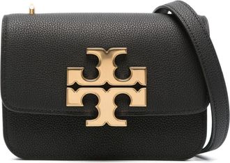 Tory Burch small Eleanor leather cross body bag - women - Calf Leather - One Size - Black