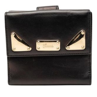 Gucci Pre-owned Wallets, female, Black, Size: ONE SIZE Pre-owned Vintage Wallet