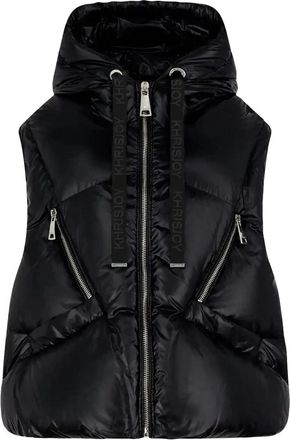 Khrisjoy Zwarte Iconic Milano Vest - Dames - Bodywarmers - Zwart - L - Jassen