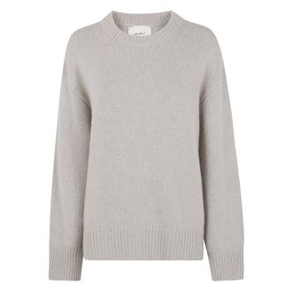Lisa Yang Dames, Truien, Grijs, Maat: XS Kasjmier