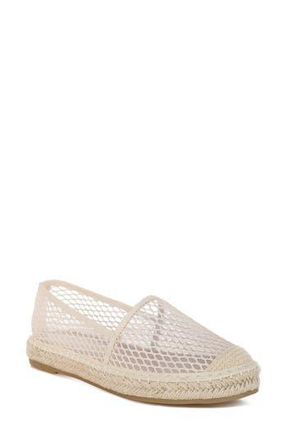 London Rag Manara Mesh Espadrille Flat in Beige at Nordstrom Rack, Size 9.5