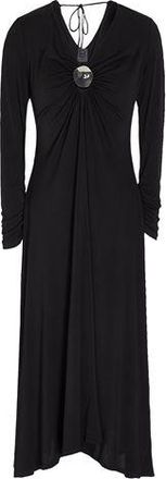 8 by YOOX EMBELLISHED RUCHED MIDI DRESS W