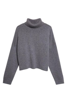 Lisa Yang Zerlina Cashmere Turtleneck Sweater in Graphite at Nordstrom, Size 2