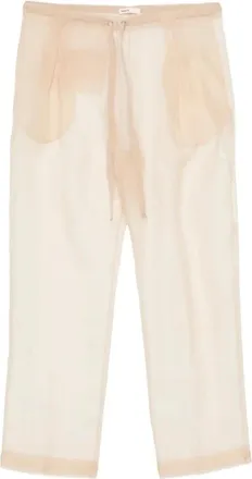 Khaite Donna, Pantaloni, Beige, S, new