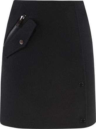 P.A.R.O.S.H. P.a.r.o.s.h., Dames, Rokken, Zwart, Maat: XS Wol