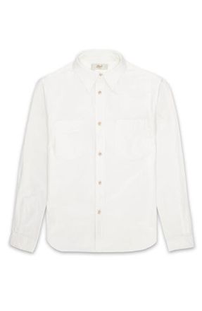 Fortela Prequel Cotton Shirt with Pockets in White at Nordstrom, Size 44 Eu