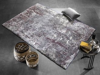 Oci Die Teppichmarke Teppich »Juwel Liray« rechteckig 20 mm Höhe Kurzflor, Wohnzimmer, Marmor Optik, Hoch Tief Effekt