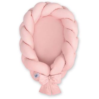 OEM Capullo Trenzado Para Beb&eacute; 2 En 1 - Rosa Empolvado