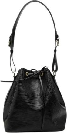 Louis Vuitton Pre-owned Bucket Bags, female, Black, Size: ONE SIZE Pre-owned Petit Noe