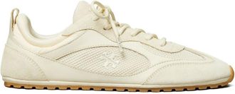 Tory Burch Beige Lace-up Sneakers