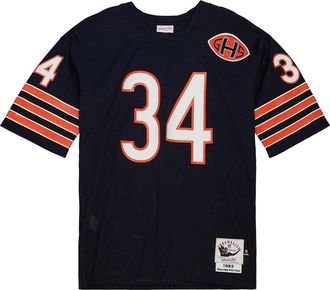 Mitchell & Ness Top NFL Dark Bears 1983 Walter Payton - Blu