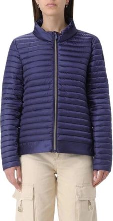 Save The Duck Blauwe Puffer Jacket - Dames - Zomerjassen - Blauw - M - Polyester - Jassen