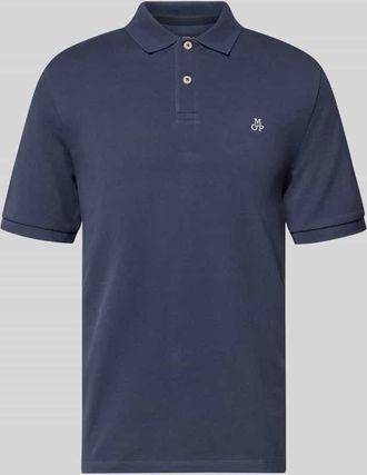 Marc O'Polo Regular Fit Poloshirt aus reiner Baumwolle in Dunkelblau, Gr&ouml;&szlig;e XXXL
