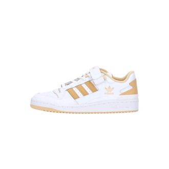 adidas Sneakers, male, White, 8 UK, Low Cloud White Pulse Amber Orange Rush Trainers