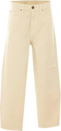 Pinko Pinko, Jeans, Dames, Beige, W26, Katoen, Estelle Jeans