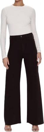 Pistola Denim Womens Penny High Rise Wide Leg Denim Pants In Mocha
