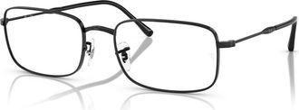 Ray-Ban 56mm Irregular optical glasses in Black at Nordstrom