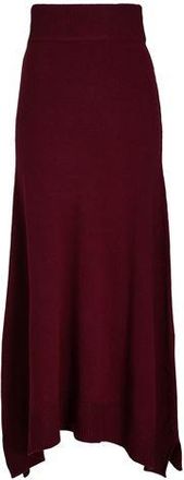 8 by YOOX WOOL BLEND KNIT COLUMN MAXI SKIRT