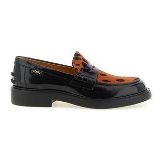 Tod's City Gommino Moccasin - female - Tods - Loafers - Black - 3 1/2 UK - Shoes