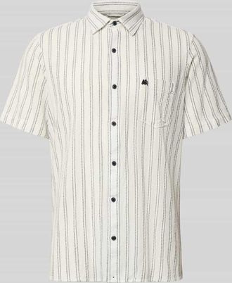 Lerros Slim Fit Freizeithemd mit Kentkragen in Offwhite, Gr&ouml;&szlig;e XXXL