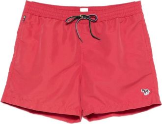Paul Smith Zebra Logo Zwemshorts - Heren - Strandmode - Rood - S - Badmode